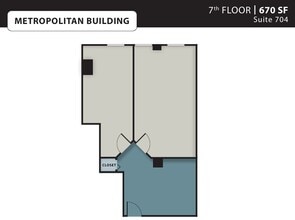 8720 Georgia Ave, Silver Spring, MD à louer Plan d’étage– Image 2 sur 2