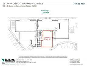 1314 E Sonterra Blvd, San Antonio, TX à louer Plan d’étage– Image 1 sur 1