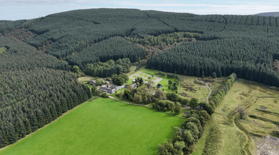 Dufftown Campsite, Dufftown, MRY - VUE AÉRIENNE  vue de carte