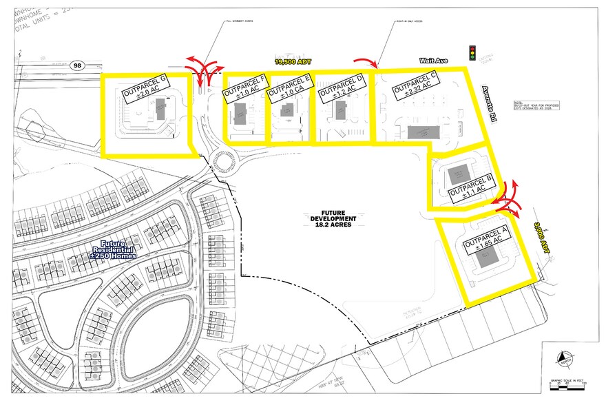 202 Shingle Oak Rd, Wake Forest, NC à louer - Plan de site – Image 3 sur 3