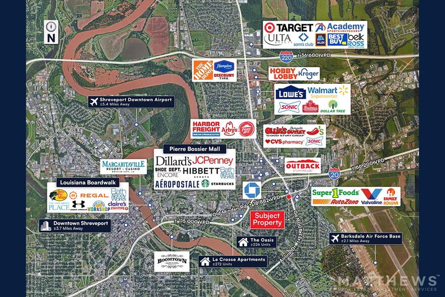 1835 Airline Bossier City LA 71112 dr, Bossier City, LA à vendre - Photo de l’immeuble – Image 3 sur 3