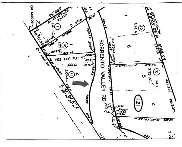 11230 Sorrento Valley Rd, San Diego, CA à louer - Plan cadastral – Image 2 sur 2