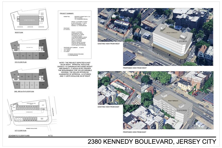 2380 John F Kennedy Blvd, Jersey City, NJ à vendre - Photo de l’immeuble – Image 3 sur 10