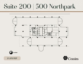 1200 Abernathy Rd NE, Atlanta, GA à louer Plan d’étage– Image 1 sur 1