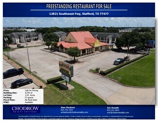 Plus de détails pour 12821 Southwest Fwy, Stafford, TX - Local commercial à vendre