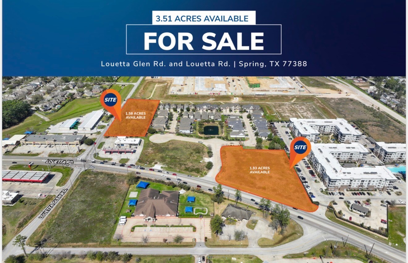 Louetta Glen Dr & Louetta Rd, Spring, TX à vendre Photo principale– Image 1 sur 3