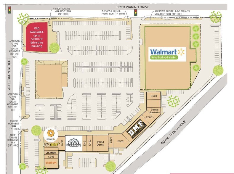44100 Jefferson St, Indio, CA à louer - Plan de site – Image 2 sur 6