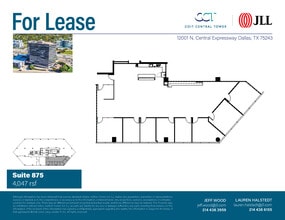 12001 N Central Expy, Dallas, TX à louer Plan d’étage– Image 1 sur 1
