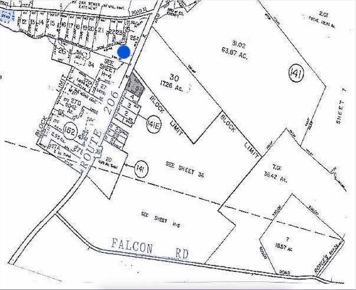 230 US Highway 206, Hillsborough, NJ à vendre - Plan cadastral – Image 3 sur 12