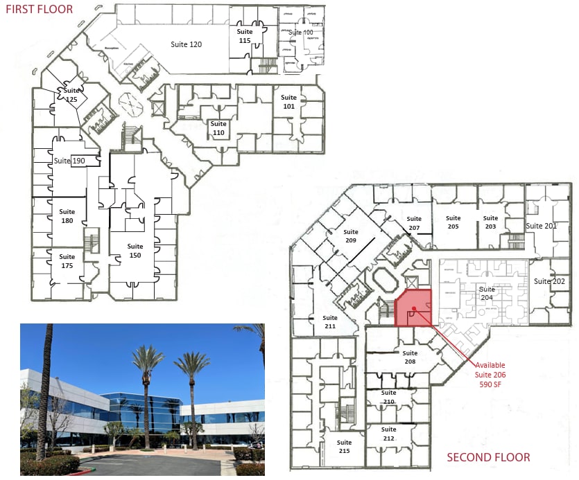495 E Rincon St, Corona, CA à louer Plan d’étage– Image 1 sur 1