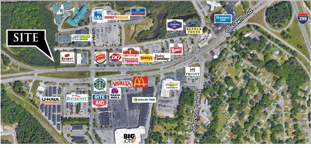 5305 Oaklawn Blvd, Hopewell, VA à vendre Aérien– Image 1 sur 3