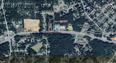 2430 Shurling Dr, Macon-Bibb, GA - VUE AÉRIENNE  vue de carte - Image1