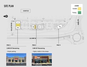 SOUTHEAST CORNER OF US 20 & COOLEY ROAD BEND, Bend, OR à louer Plan de site– Image 1 sur 1