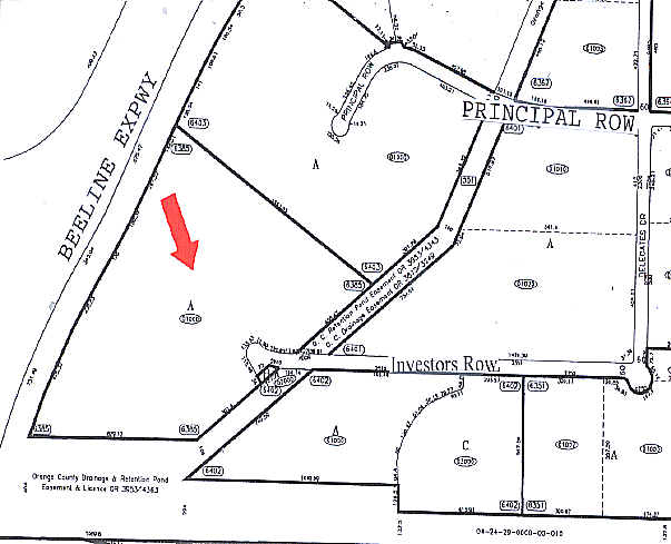 2507 Investors Row, Orlando, FL à louer - Plan cadastral – Image 2 sur 33