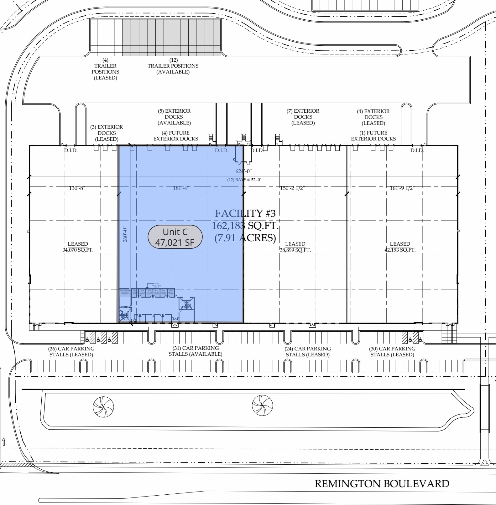 640 Remington Blvd, Bolingbrook, IL à louer Plan de site– Image 1 sur 1