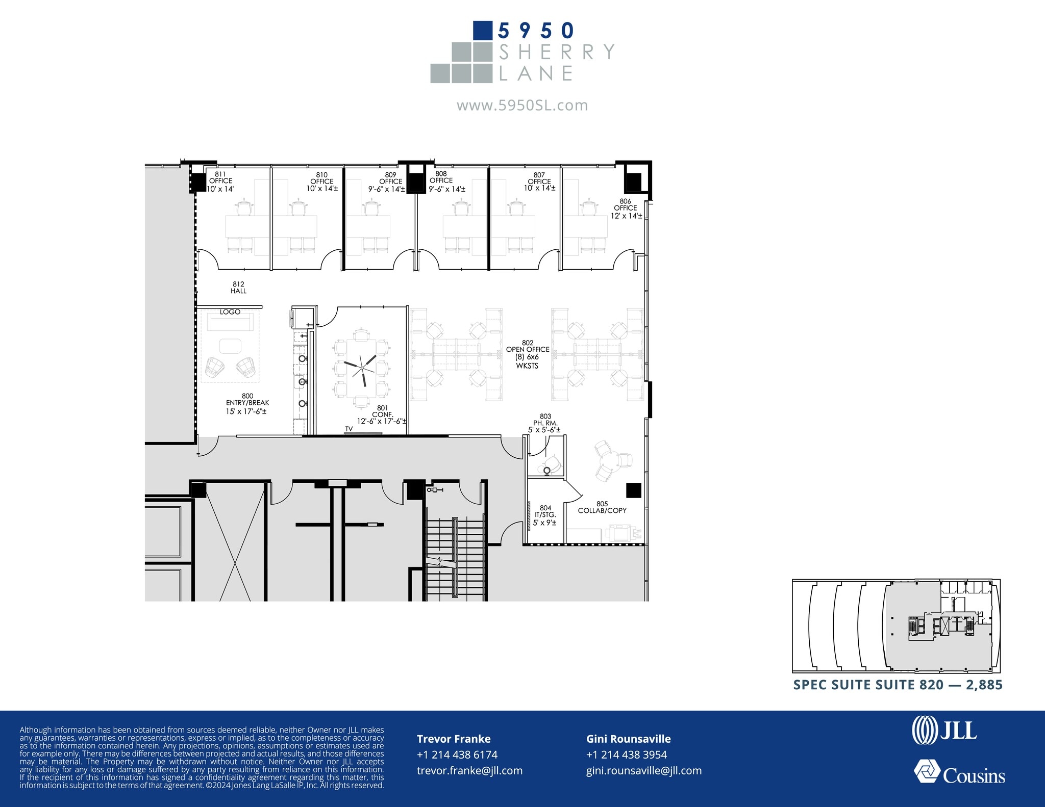 5950 Sherry Ln, Dallas, TX à louer Plan de site– Image 1 sur 1