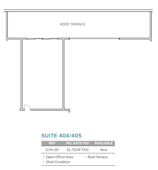 505 Coast Blvd S, La Jolla, CA à louer Plan d’étage– Image 1 sur 1