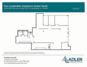 5440 NW 33rd Ave, Fort Lauderdale, FL à louer Plan d’étage– Image 1 sur 47