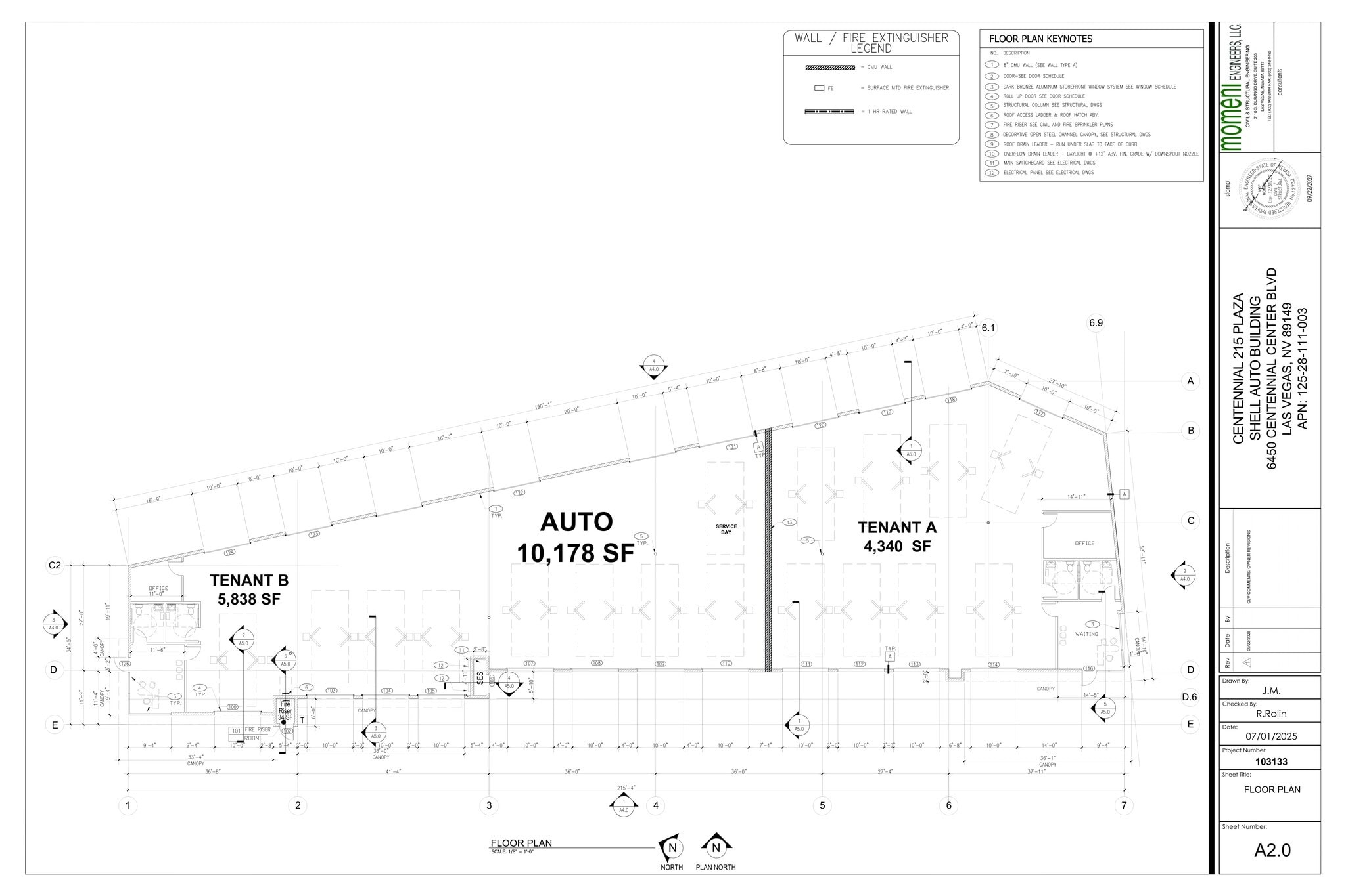 6450 Centennial Center Blvd, Las Vegas, NV à louer Plan de site– Image 1 sur 1