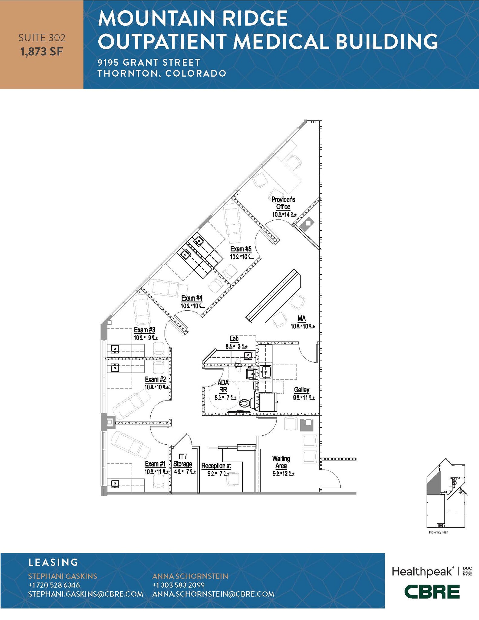 9195 Grant St, Thornton, CO à louer Plan d’étage– Image 1 sur 1