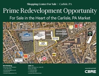 Plus de détails pour 800 E High St, Carlisle, PA - Local commercial à vendre