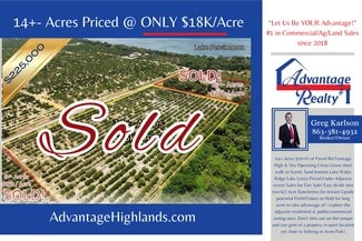 Plus de détails pour 2681 Lake Letta dr, Avon Park, FL - Terrain à vendre