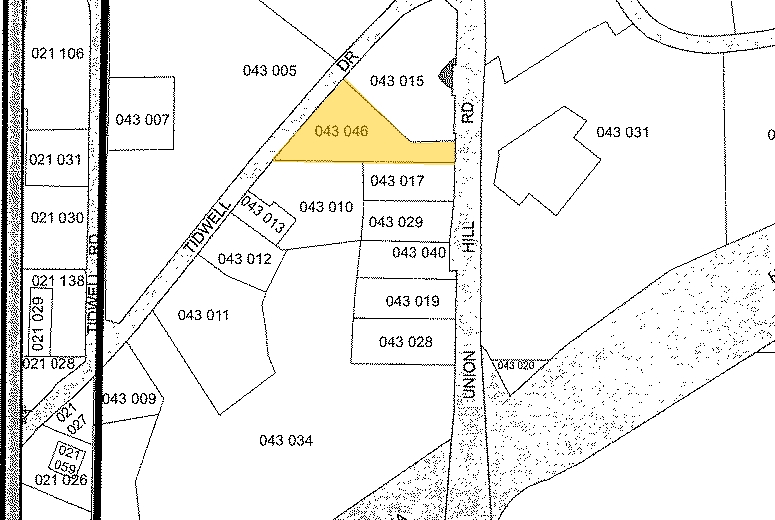 167 Tidwell Dr, Alpharetta, GA à louer - Plan cadastral – Image 2 sur 4