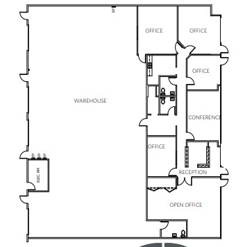 9040 Kenamar Dr, San Diego, CA à louer Plan d’étage– Image 1 sur 1