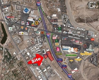 Plus de détails pour SWQ I-10 & Mesa St., El Paso, TX - Terrain à vendre