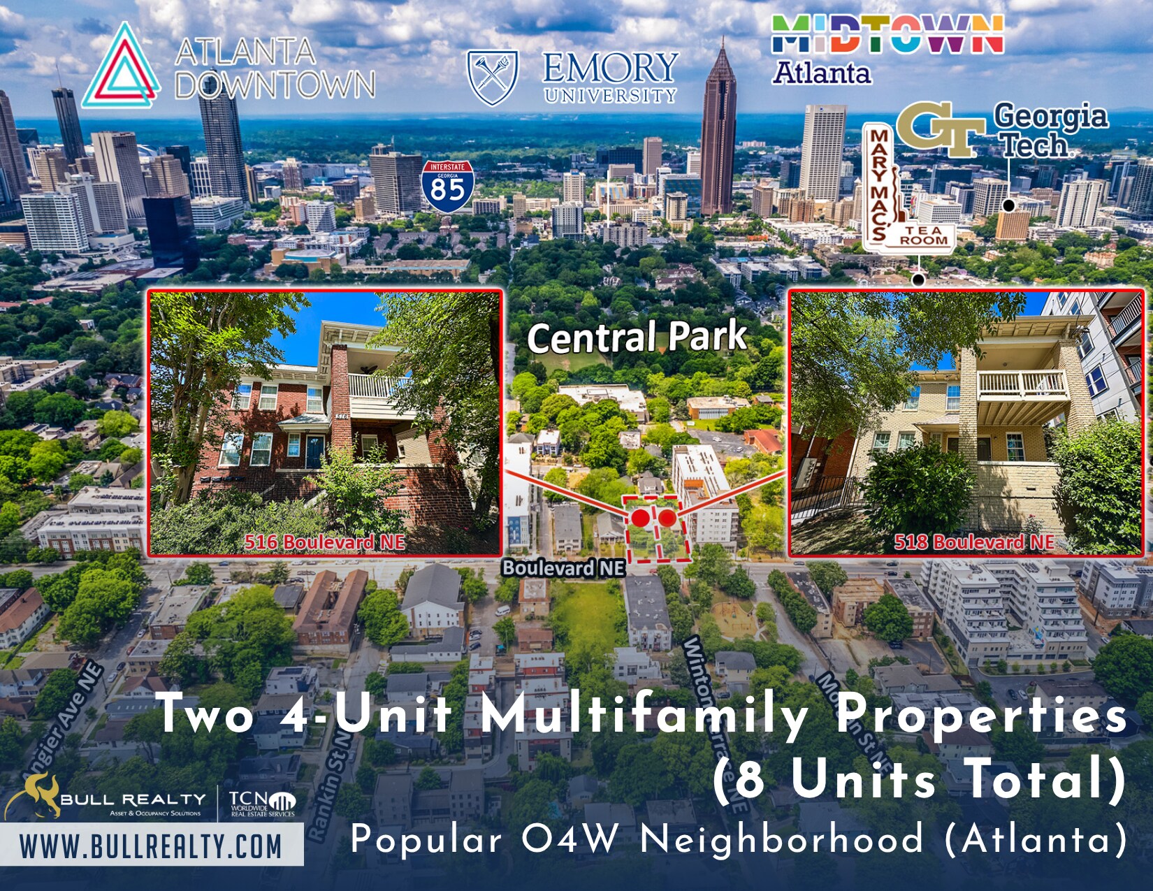 516 NE Boulevard, Atlanta, GA à vendre Photo de l’immeuble– Image 1 sur 53