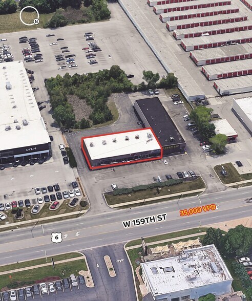 8833 159th St, Orland Hills, IL à louer - Aérien – Image 3 sur 4