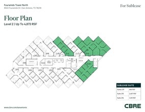 8940 Fourwinds Dr, San Antonio, TX à louer Plan d’étage– Image 1 sur 1