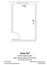 600 Twelve Oaks Center Dr, Wayzata, MN à louer Plan d’étage– Image 1 sur 1