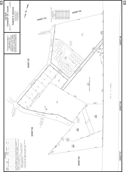 1001 Hopewell Ave, Ocean, NJ à louer - Plan cadastral – Image 3 sur 3