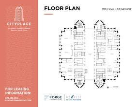 2711 N Haskell Ave, Dallas, TX à louer Plan d’étage– Image 1 sur 16