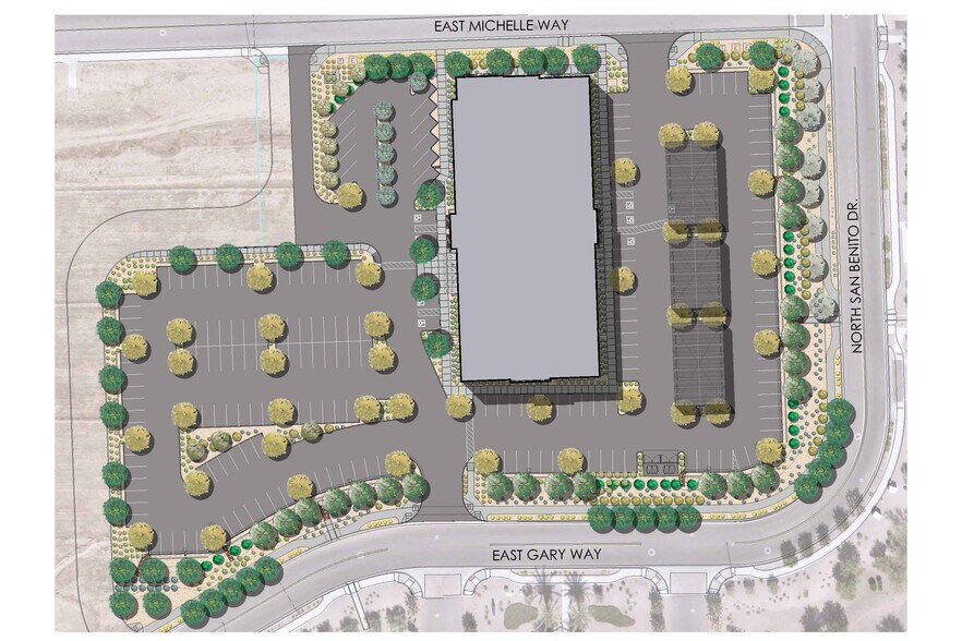 3305 E Michelle Way, Gilbert, AZ à louer - Plan de site – Image 2 sur 9