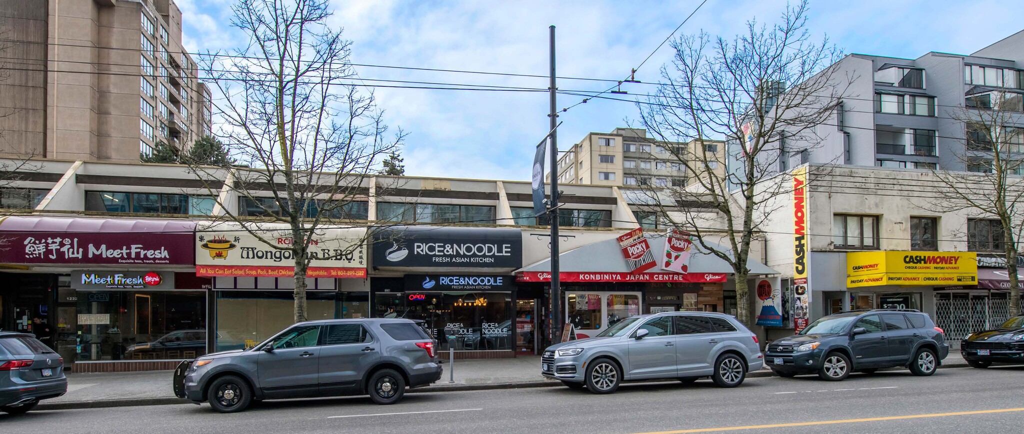 1230-1242 Robson St, Vancouver, BC à louer Photo de l’immeuble– Image 1 sur 4