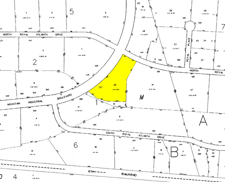 2725 Mountain Industrial Blvd, Tucker, GA à louer - Plan cadastral – Image 2 sur 16