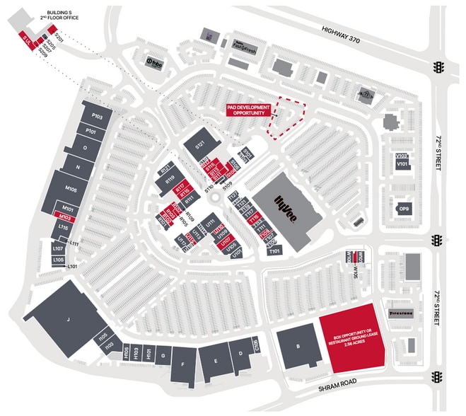 11751 S 73rd St, Papillion, NE à louer - Plan de site – Image 2 sur 2