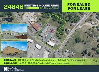 Plus de détails pour 24848 Meeting House Rd, Denton, MD - Industriel/Logistique à louer