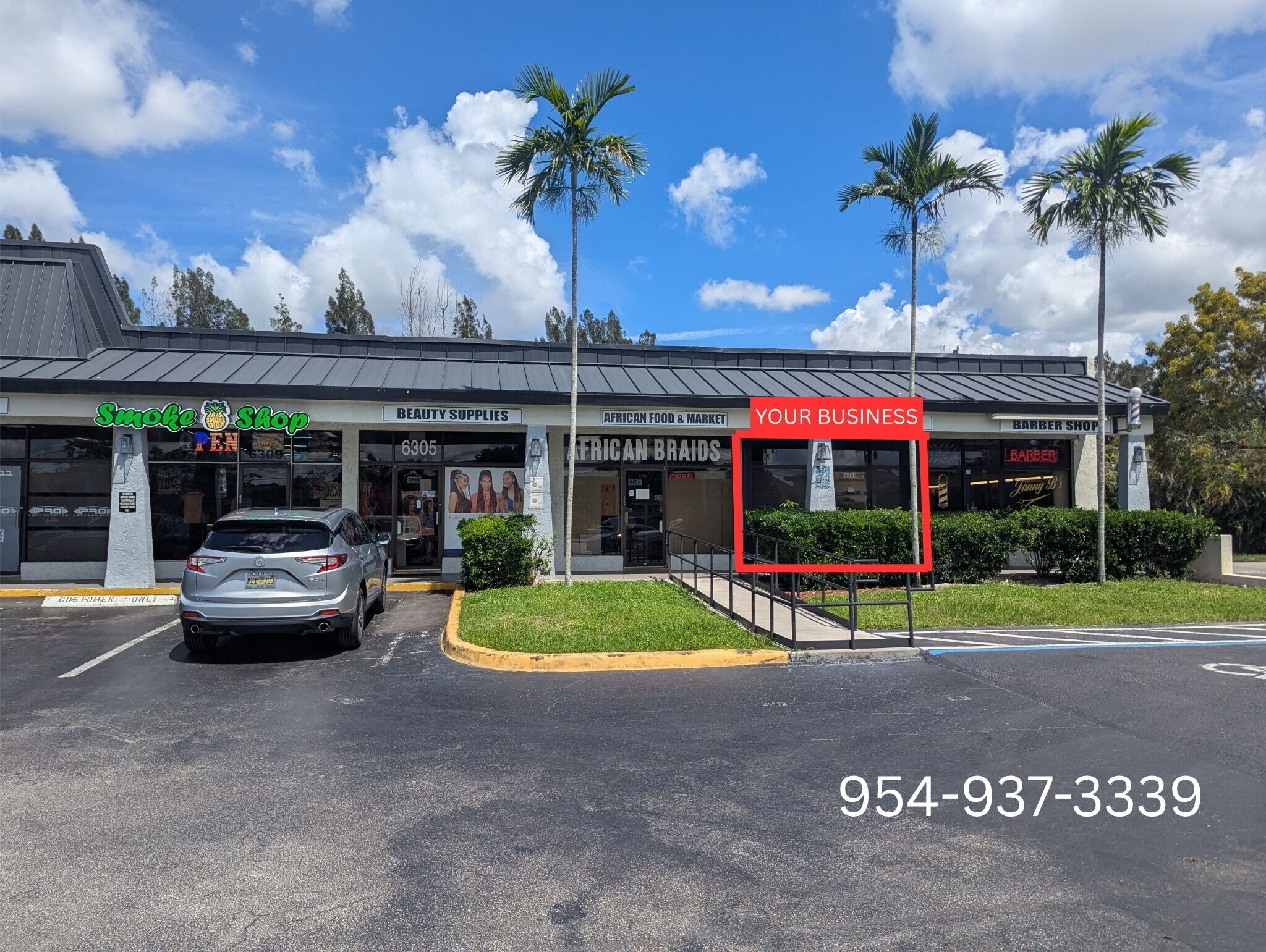 6301-6349 Stirling Rd, Davie, FL à louer Photo de l’immeuble– Image 1 sur 2