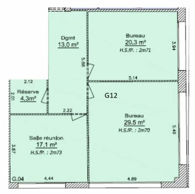 Bureau dans Saint-Priest à louer Photo de l’immeuble– Image 1 sur 13