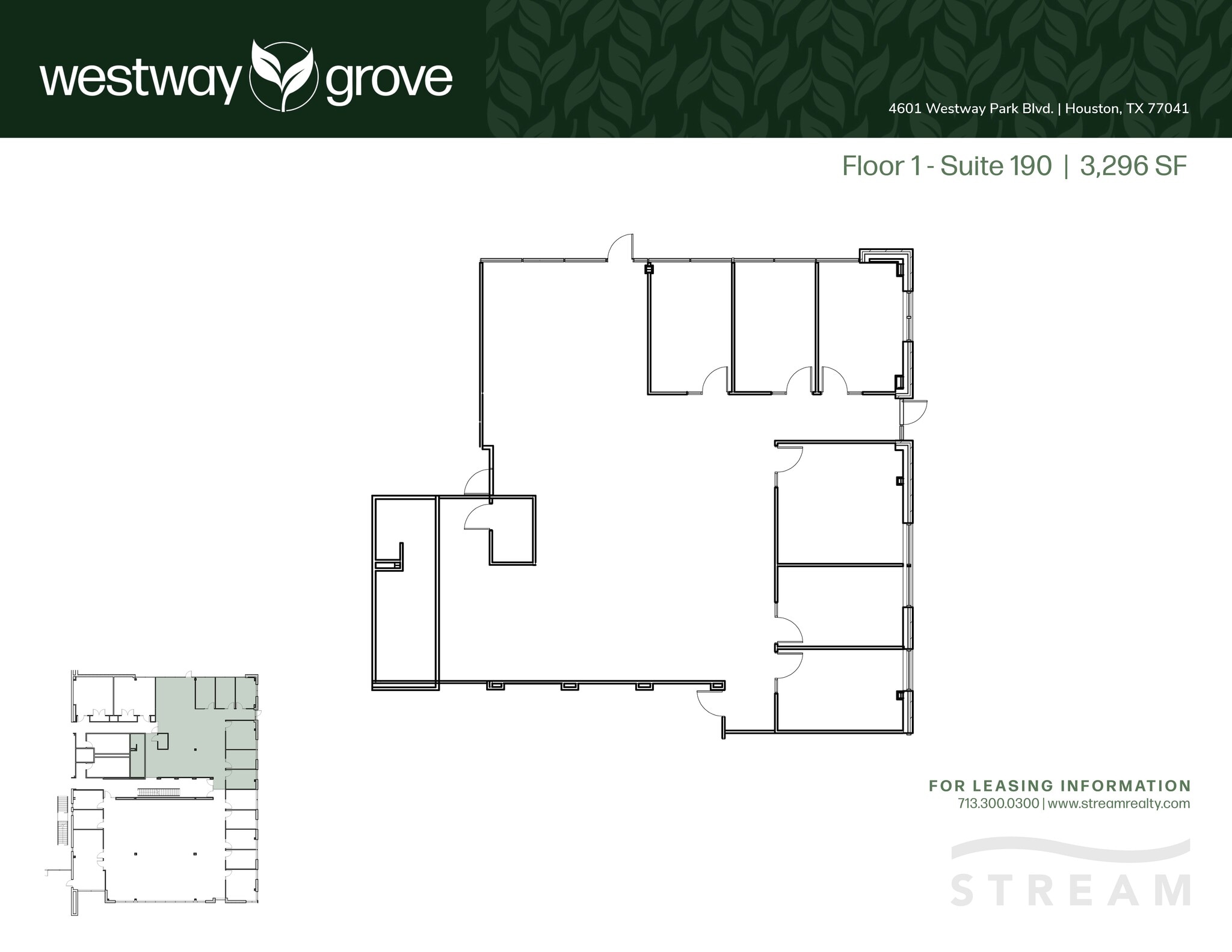 4601 Westway Park Blvd, Houston, TX à louer Plan d’étage– Image 1 sur 1