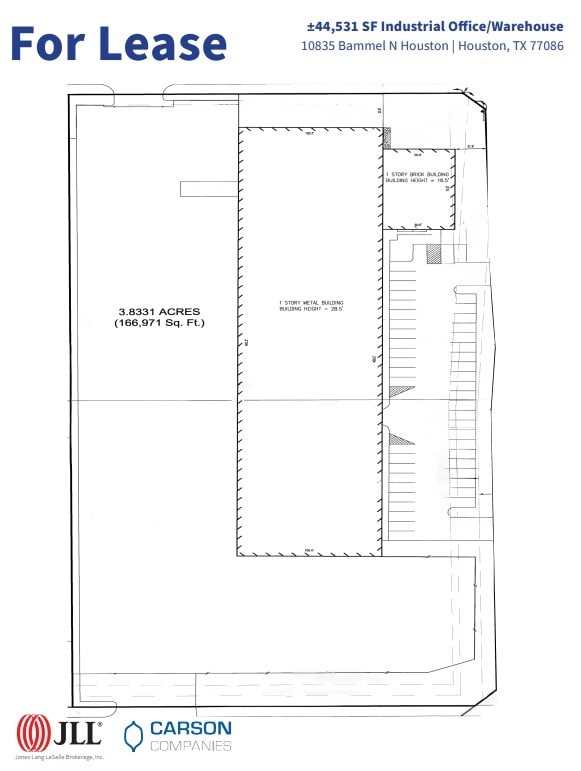10835 Bammel North Houston Rd, Houston, TX à louer Plan d’étage– Image 1 sur 1