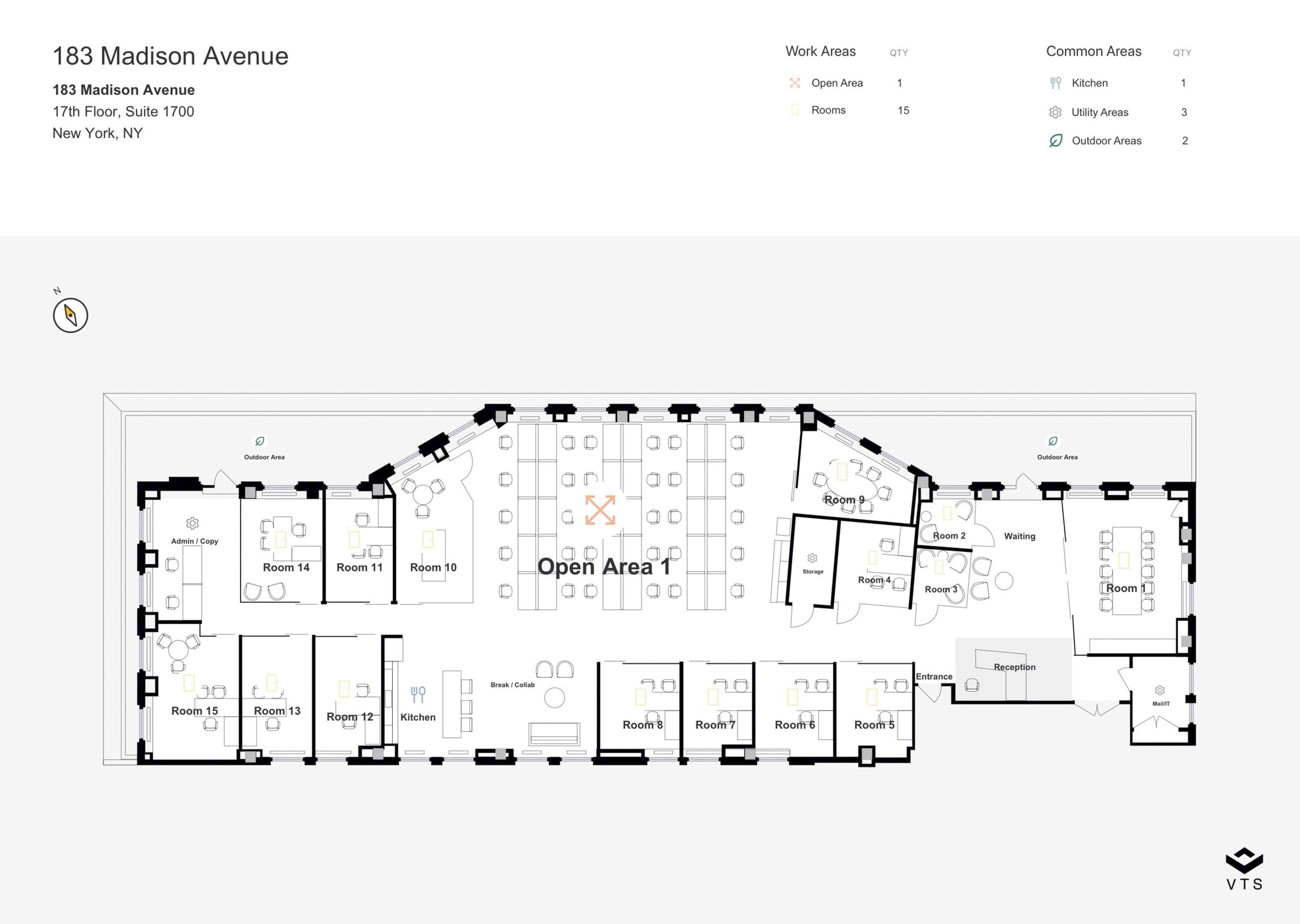 183 Madison Ave, New York, NY à louer Plan de site– Image 1 sur 1