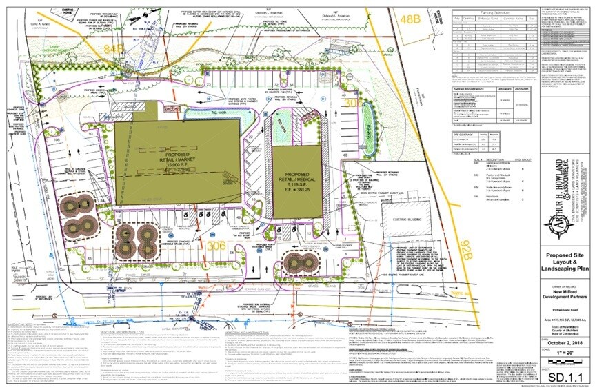 91 Park Lane Rd, New Milford, CT à louer - Plan de site – Image 3 sur 9