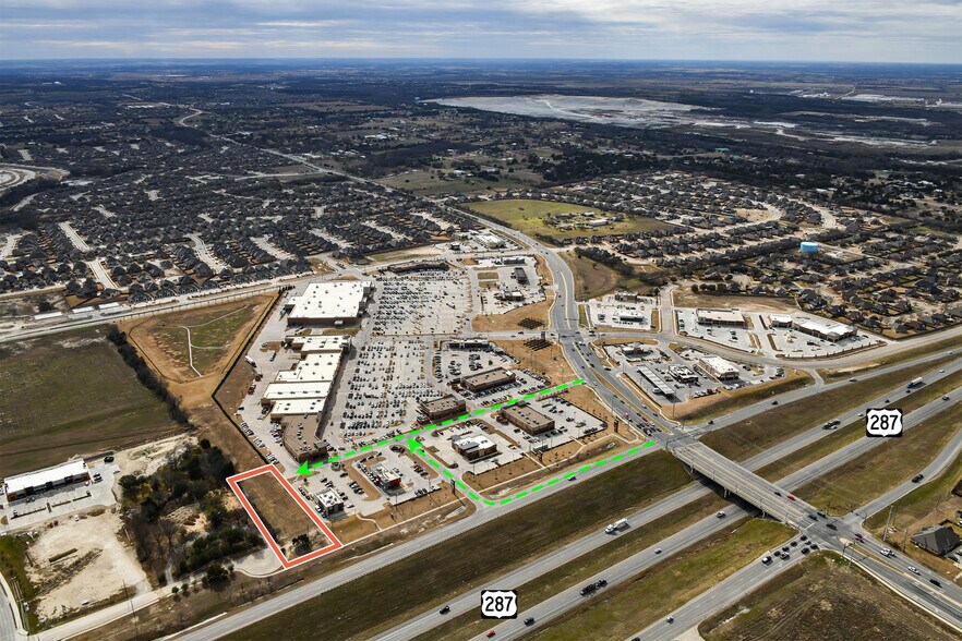 US Hwy 287, Midlothian, TX à vendre - Aérien – Image 1 sur 4