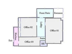 435 Court St, Reno, NV à louer Plan d’étage– Image 1 sur 2
