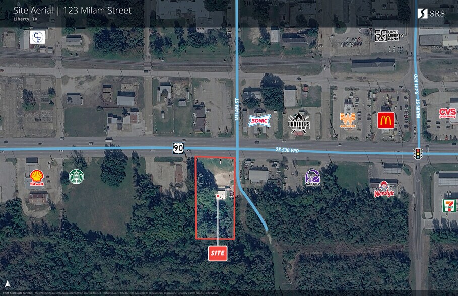123 Milam St, Liberty, TX à louer - Photo principale – Image 1 sur 2