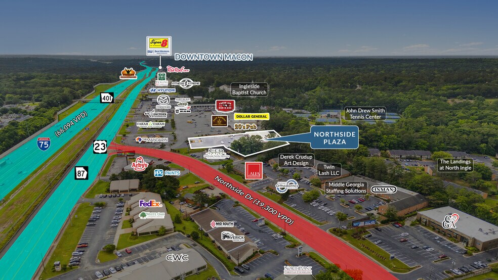 3200 Northside Dr, Macon, GA à vendre - Photo de l’immeuble – Image 3 sur 5